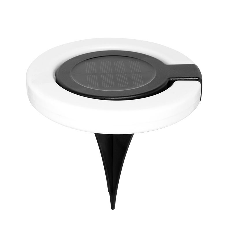 Wodoodporna lampa solarna IP65 do użytku na zewnątrz, podziemna, o ciepłym świetle (4 sztuki)