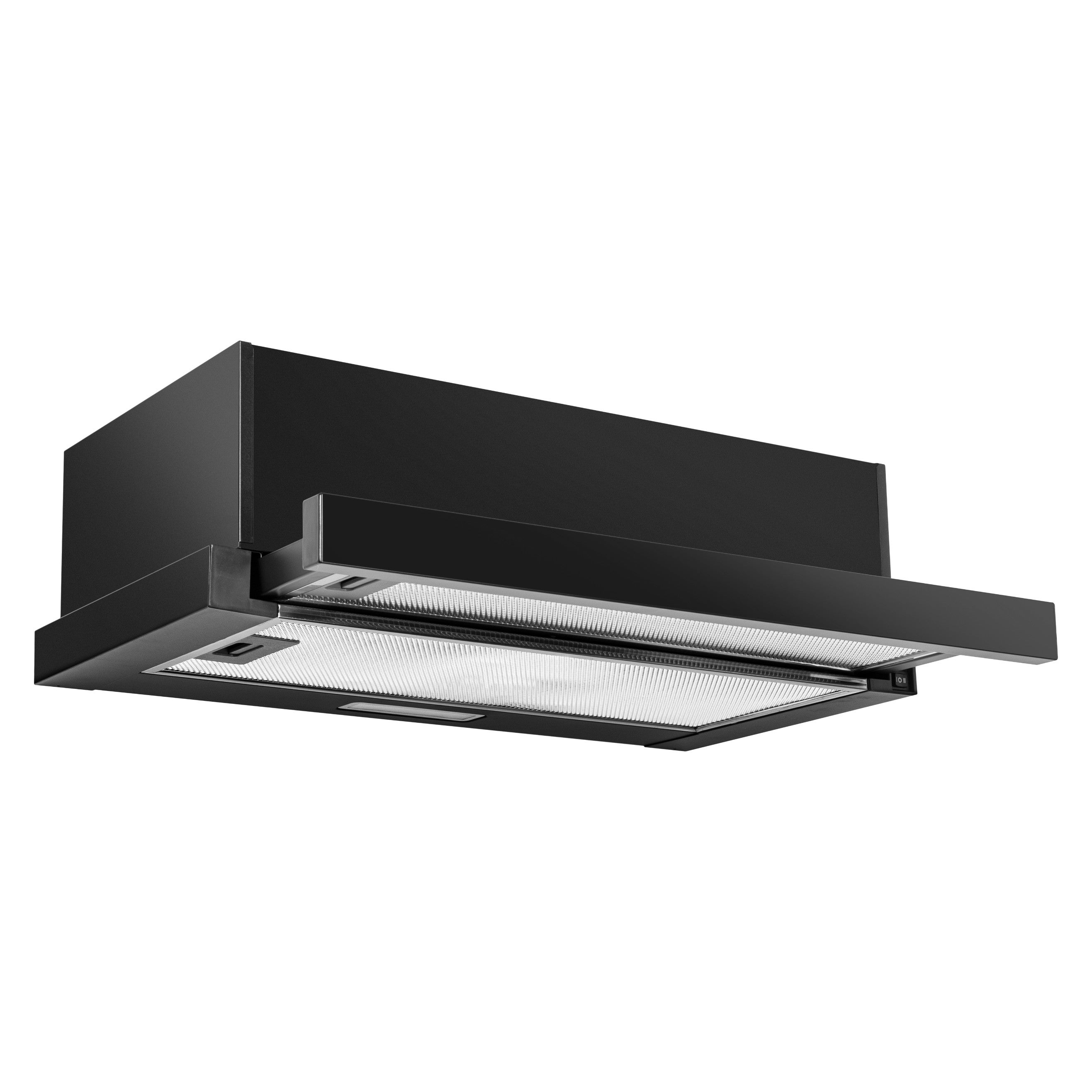 Okap teleskopowy Treviso 50 BL PLUS, czarny