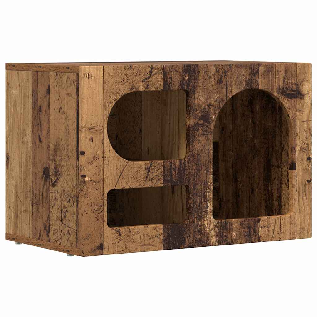 Szafka pod telewizor ELST 60 x 35 x 40 cm Stare drewno