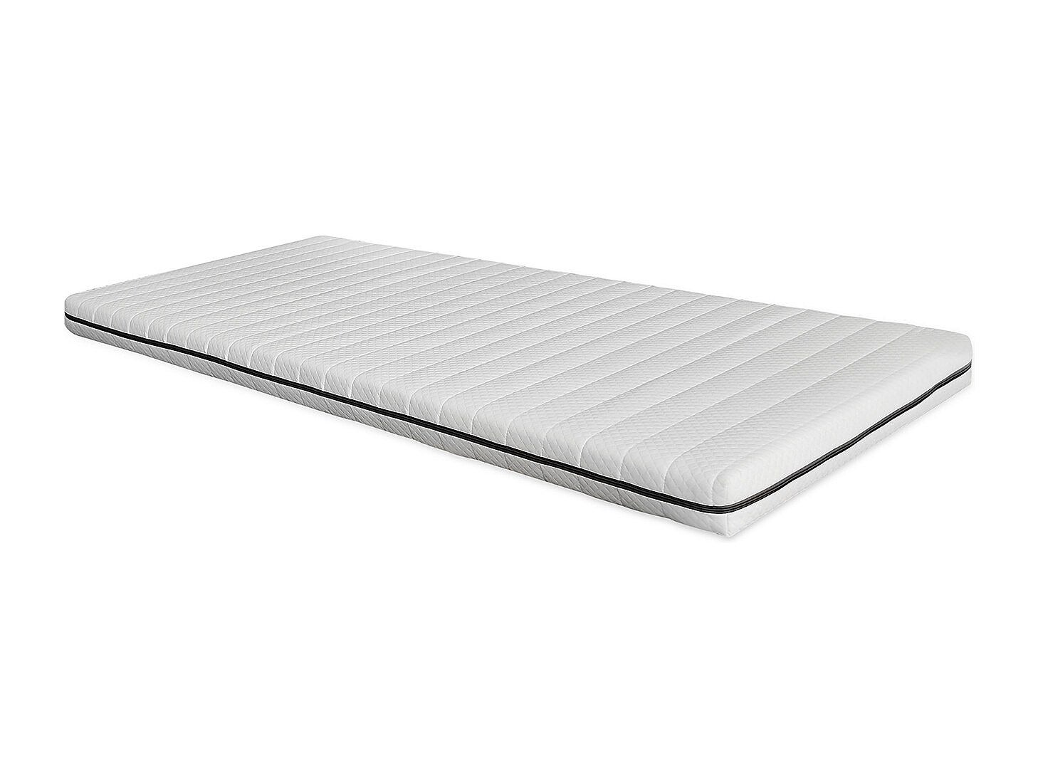 Materac 80 x 190 cm z pianki ze zdejmowanym pokrowcem gr. 10 cm - NASUS YSMÉE