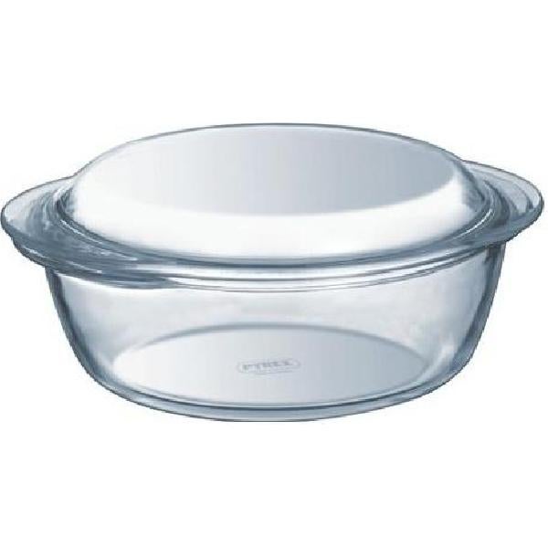 Naczynie żaroodporne Pyrex przezroczyste szkło borokrzemowe 2,1 l odporne na temperaturę