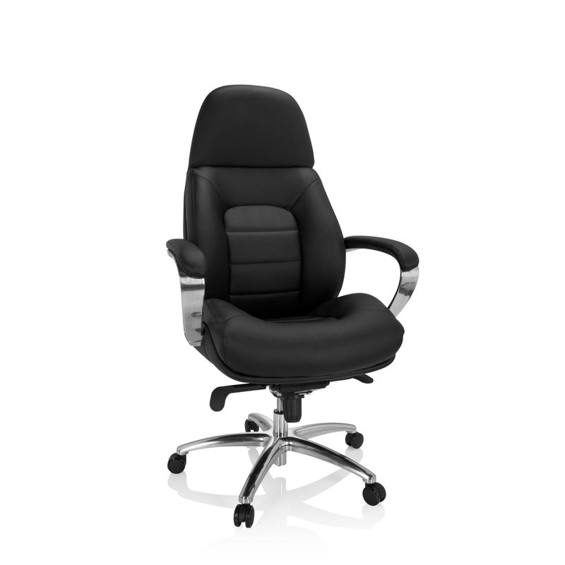 Krzesło obrotowe XXL BRENTON XXL Czarny hjh OFFICE