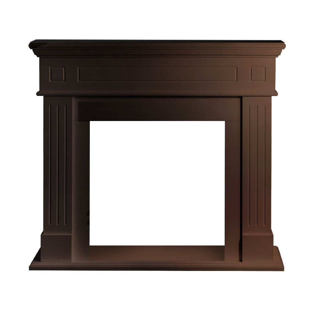 Drewniana obudowa ramy kominka szer 110xgł 36xwys 100 Cambridge Walnut