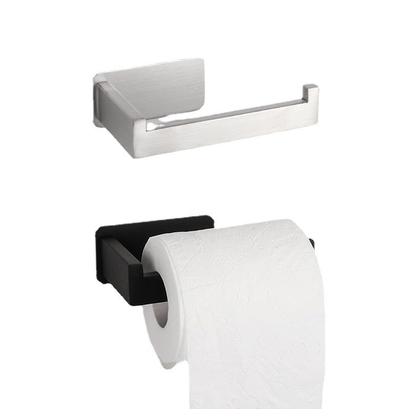 Uchwyt ścienny na papier toaletowy do kuchni, srebrny uchwyt na papier toaletowy, uchwyt na rolkę ze stali nierdzewnej, uchwyt na papier toaletowy do