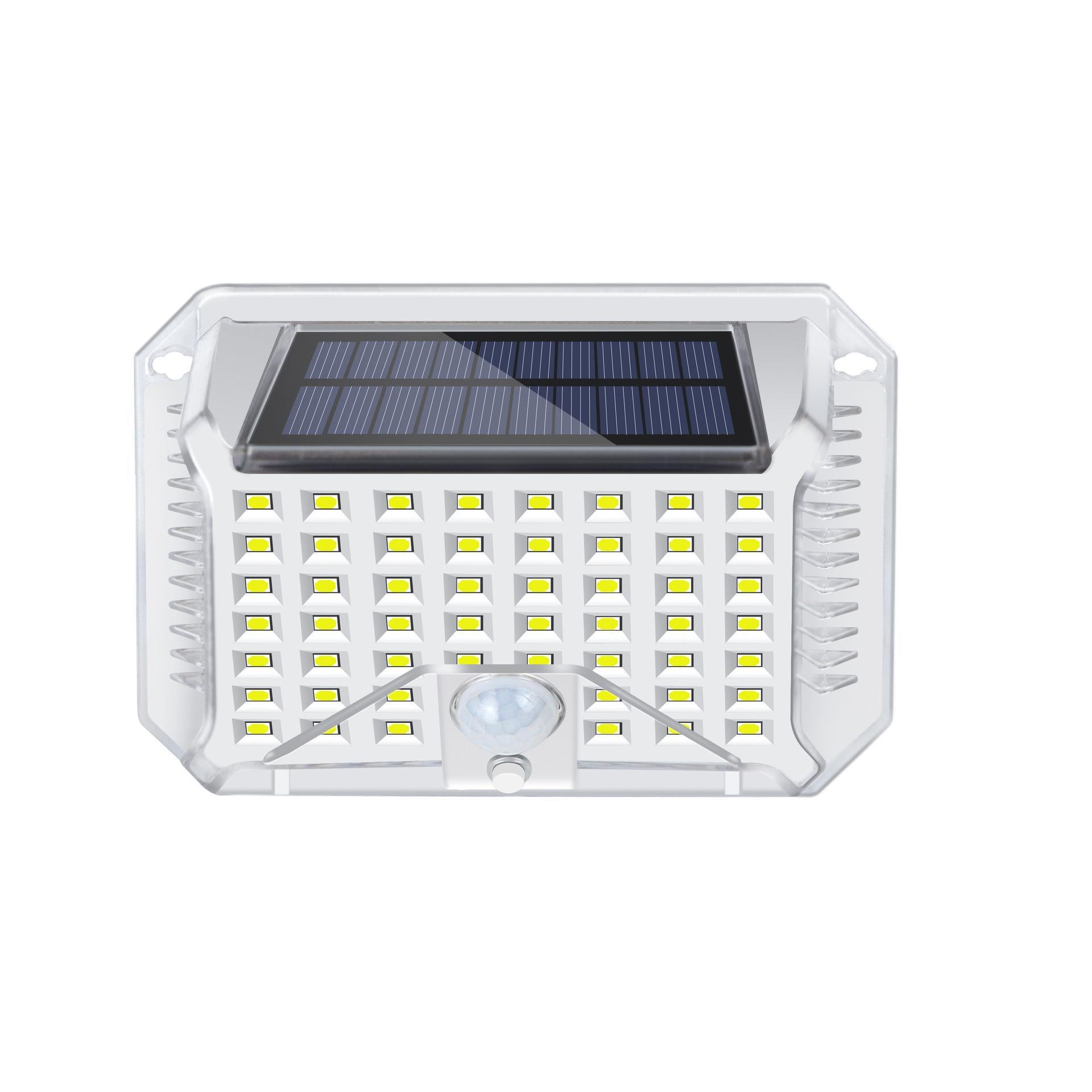 Lampa solarna z 90 diodami LED do użytku zewnętrznego, solarna lampa ogrodowa z czujnikiem ruchu, kinkiet bezpieczeństwa, 3 tryby wodoodporne
