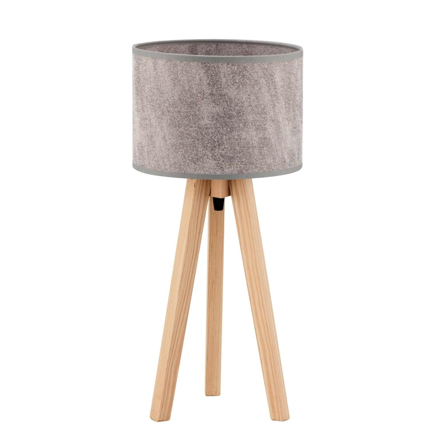 Lampka nocna na biurko lampa biurkowa LED z abażurem walec 17 cm ARBORIS