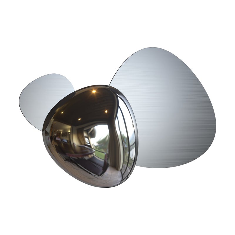 Lampa ścienna niklowa, mat i połysk Jack-stone Maytoni MOD314WL-L8N3K