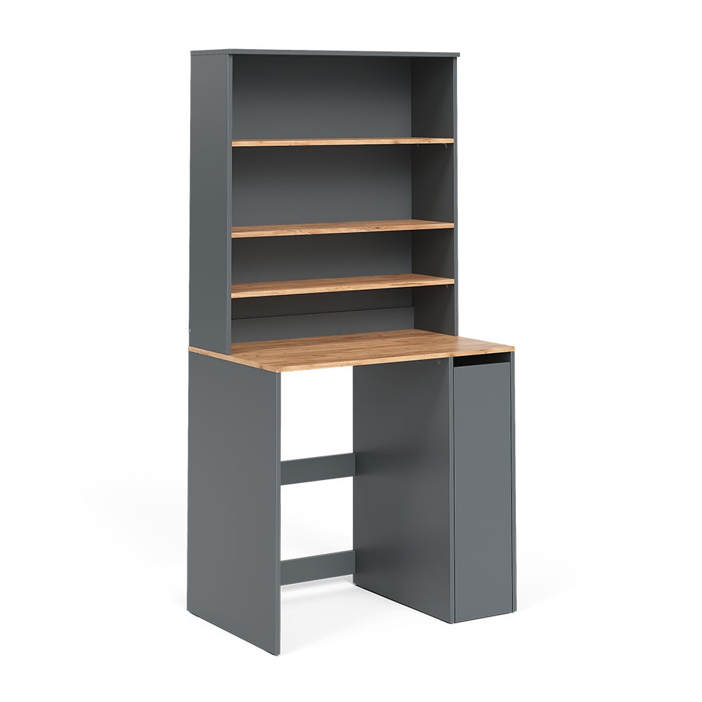 Vicco szafka na pralkę Viktor, Antracyt/Dąb goldkraft, 93.6 x 88.2 cm 2 części z półką