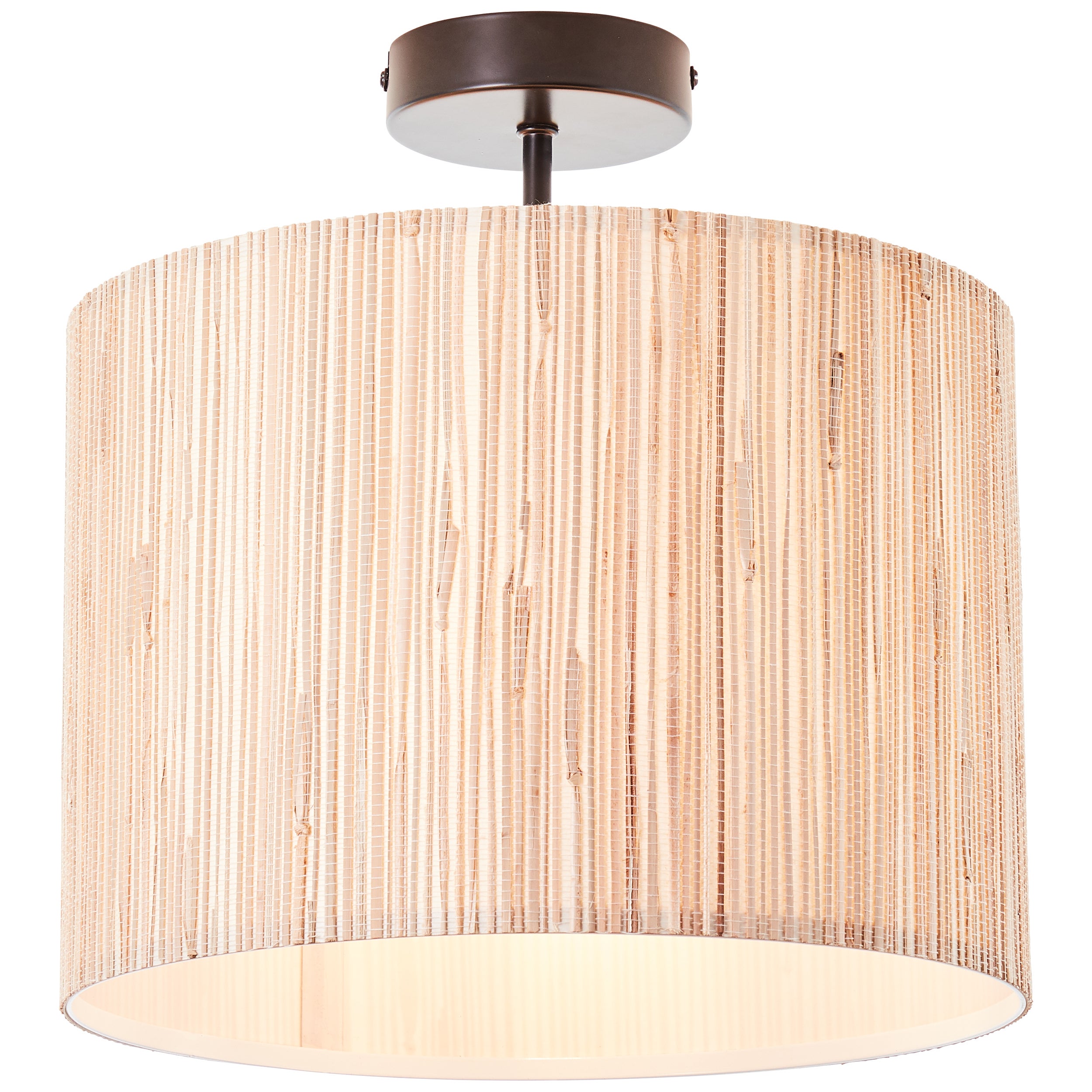 Brilliant lampa Eunice LED lampa stołowa 40cm czarny mat drewno/plastik/czarny metal 6,5 W zintegrowana dioda LED