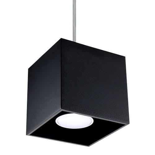 Lampa wisząca QUAD 1 Czarny Sollux Lighting SL.0060