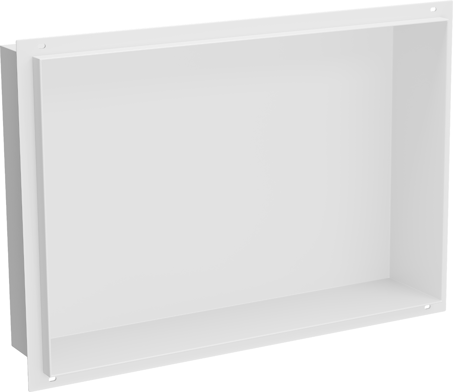 Mexen X-Wall-NR półka wnękowa bez kołnierza 45 x 30 cm, biała - 1921453010