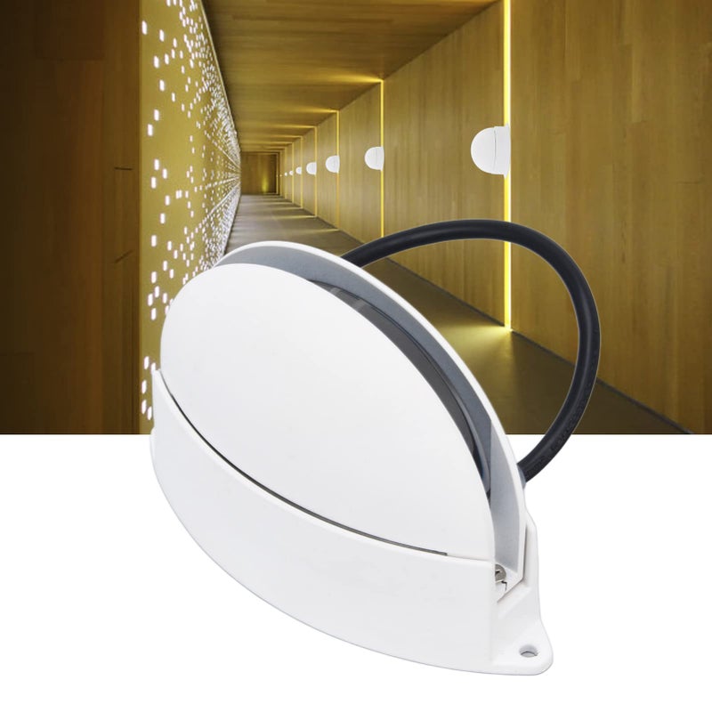 Lampa LED na parapet 10 W 180 stopni Półokrągłe oświetlenie korytarza Jasne W