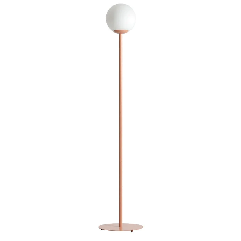 Lampa podłogowa PINNE pomarańczowo-biała 1xE27x15W metal wym:162x32x32cm IP20 Aldex