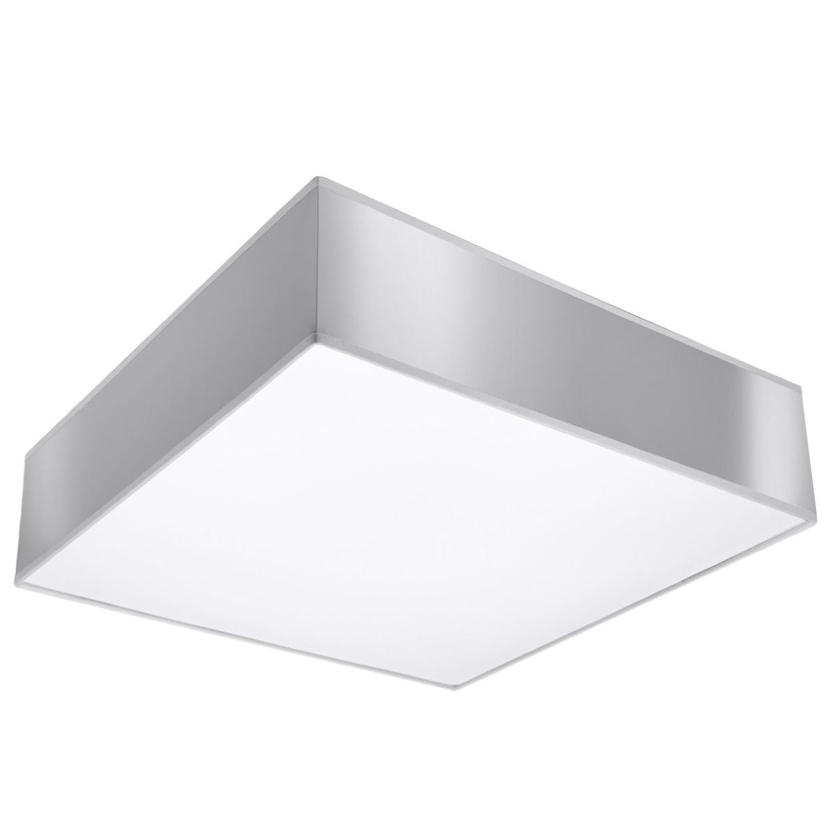 Plafon ANUBIS szary 2xE27x15W tworzywo sztuczne wym:12x35x35cm IP20 Pure Lume