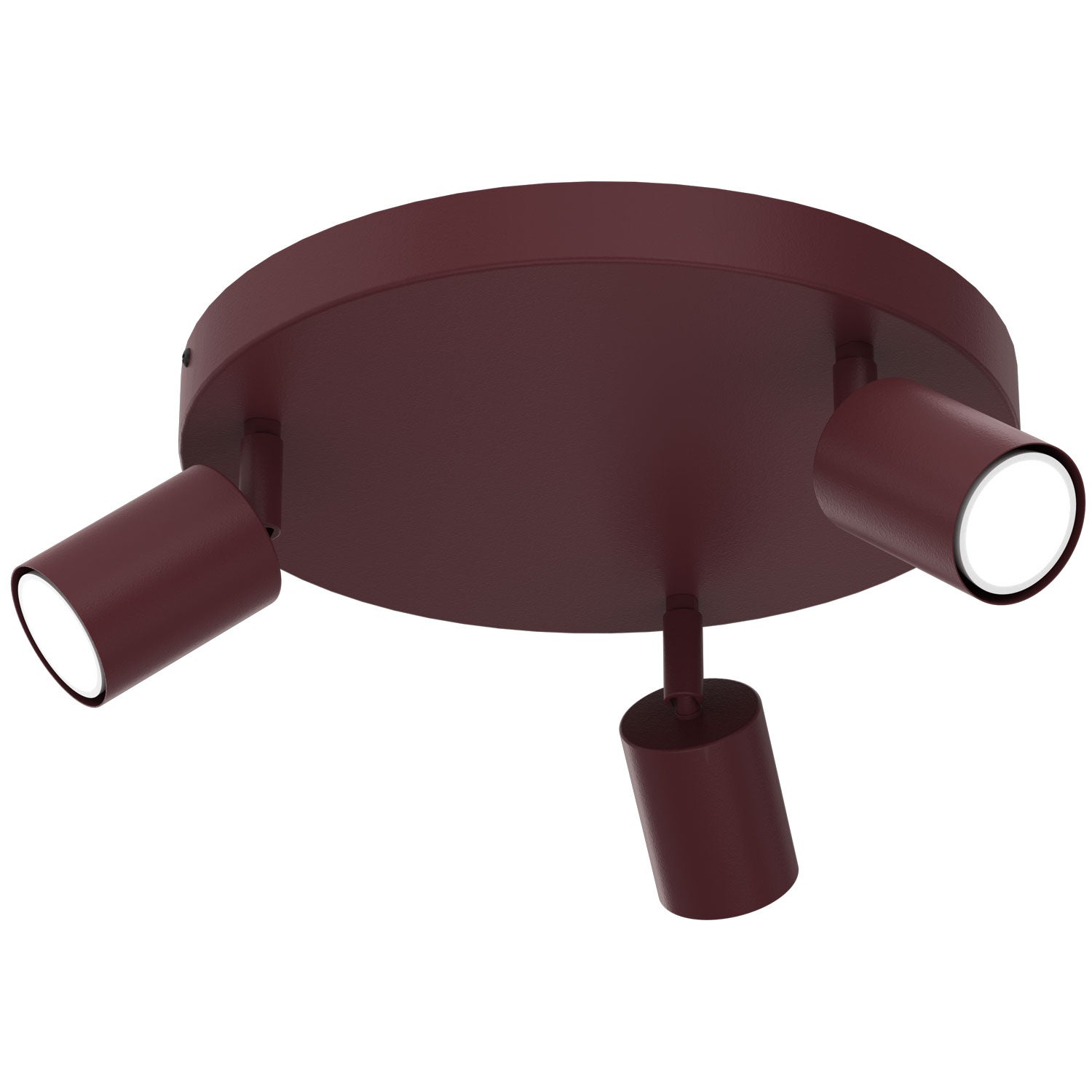 Lampa sufitowa Fun czerwona 3xGU10x8W metal wym:10,5x30x30cm IP20 Luminex