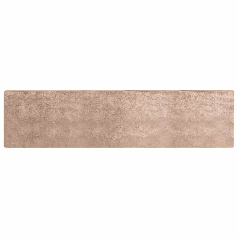 Chodnik dywanowy MARSA piaskowy 80 x 400 cm Poliester i PVC