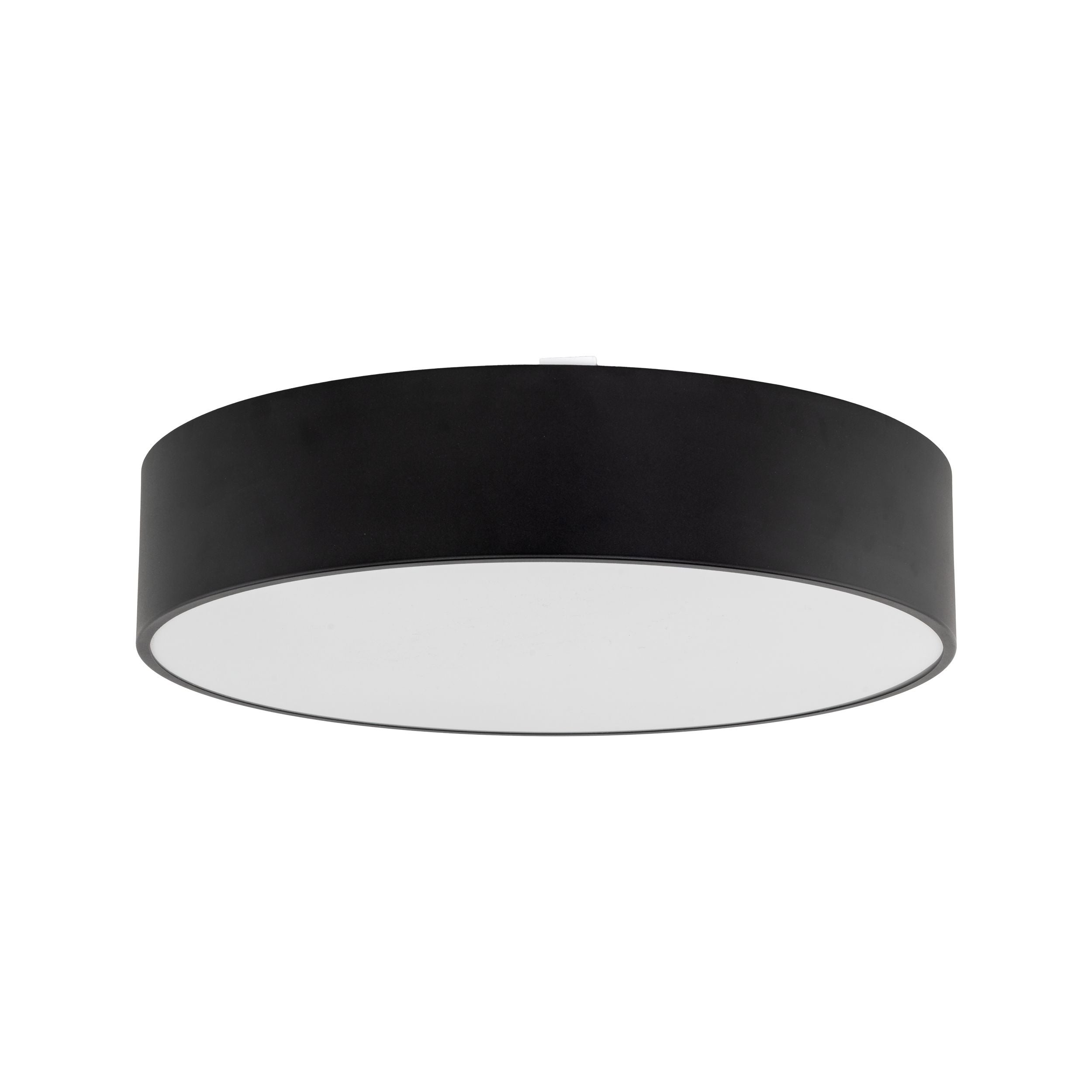 Plafon Łazienkowy Livo L Tk Lighting 4Xe27 Ip54 Czarny Metalowy Biała