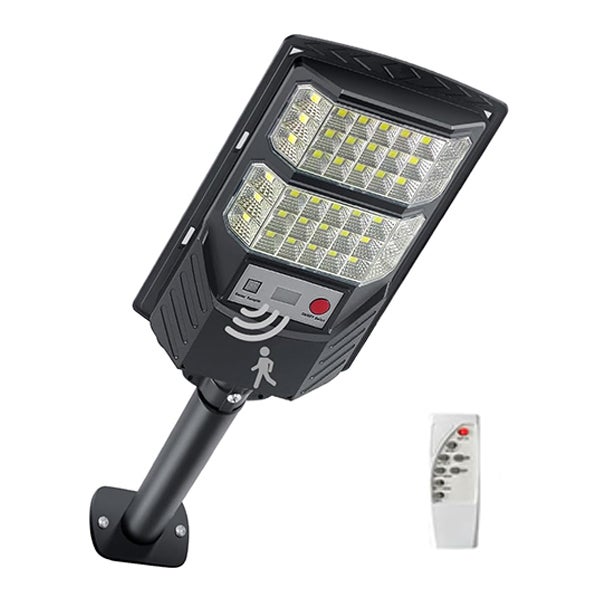 Lumière Solaire na Zewnątrz do Ścieżki - Lampa Słoneczna LED na Ścianę, Czujnik Ruchu, Świecenie Białe, Wodoodporna IP65, Ogród/Ścieżka (1 Sztuka)