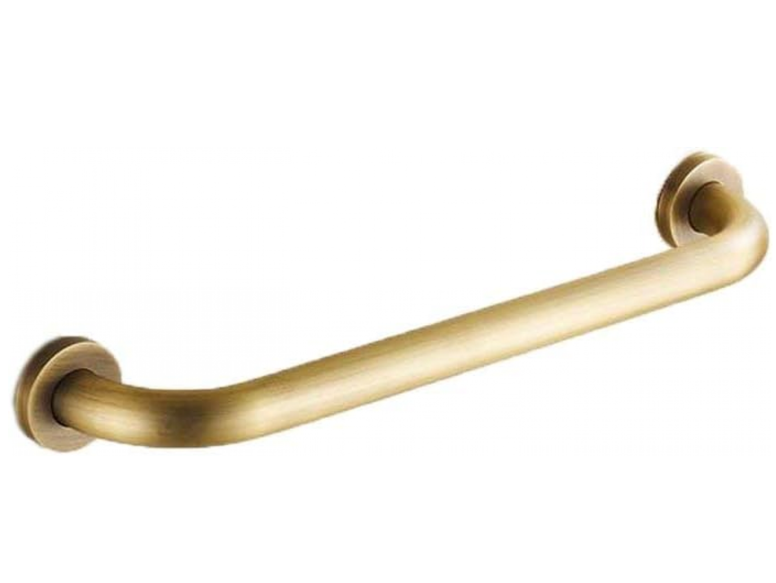Poręcze łazienkowe, miedziane uchwyty prysznicowe, 30 cm, kolor mosiężny
