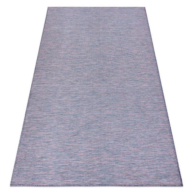 Dywan SZNURKOWY SIZAL płaskotkany PATIO 2778 niebieski / róż / beż 78x150 cm