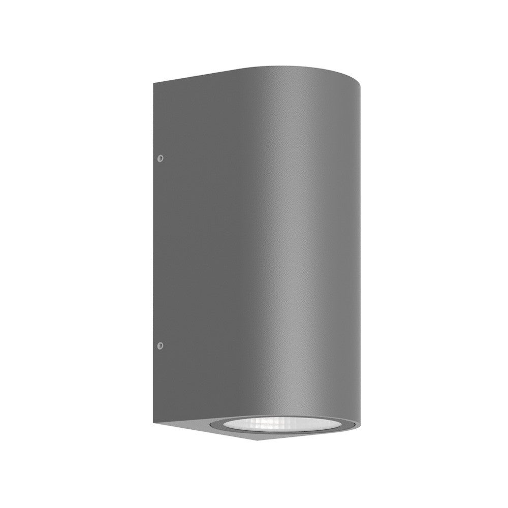 Kinkiet zewnętrzny 2 źródła światła LED Nome 12W ciemnoszary 3000K IP65 IK08 Iberlamp