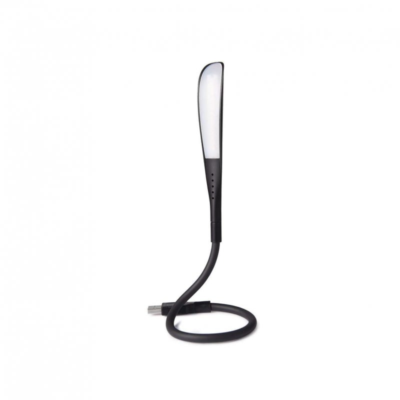 Ściemniana lampka USB do czytania z 3 poziomami jasności i dotykowym włącznikiem do laptopa/PC
