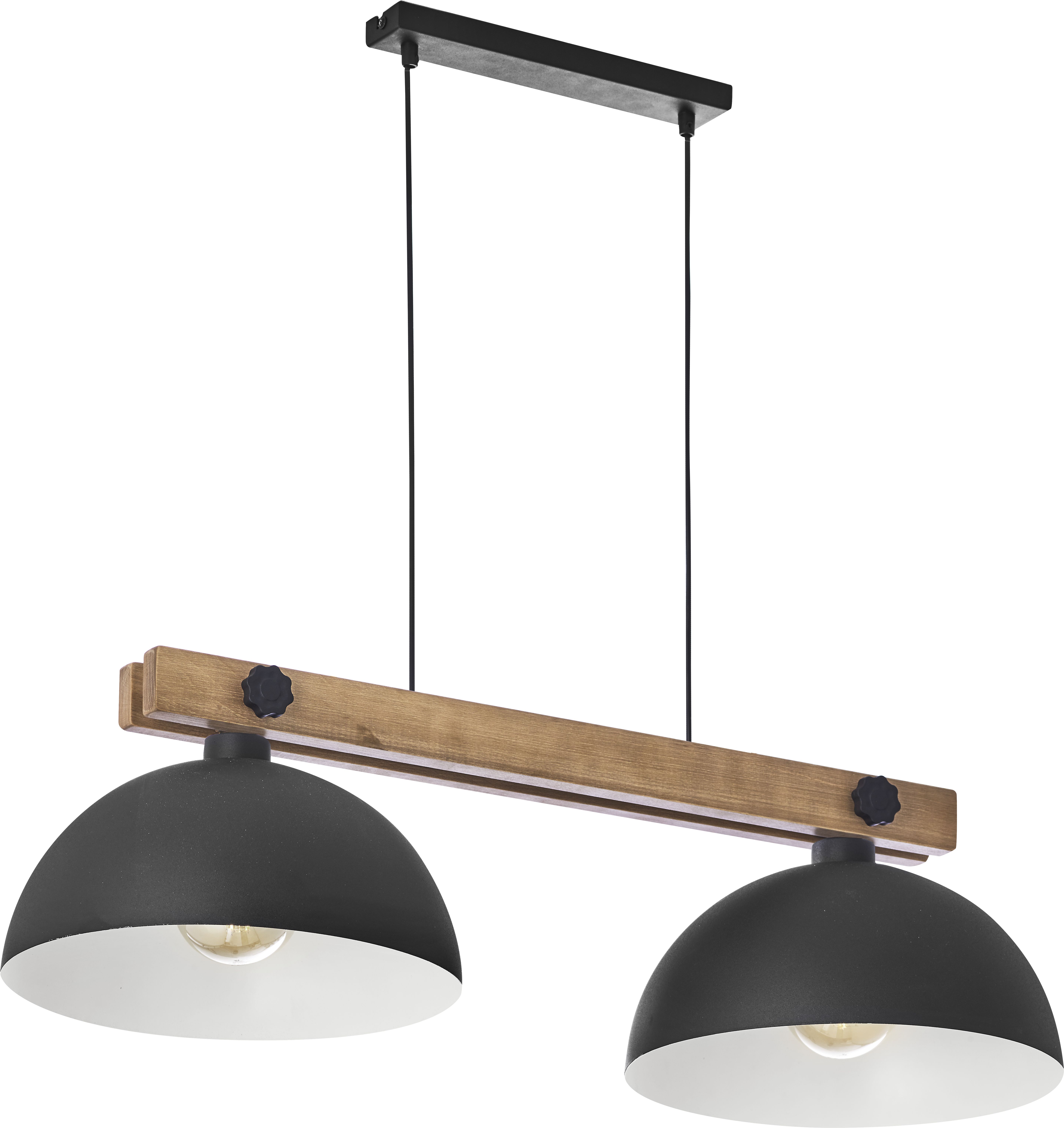 OSLO BLACK LAMPA WISZĄCA 2 PŁ