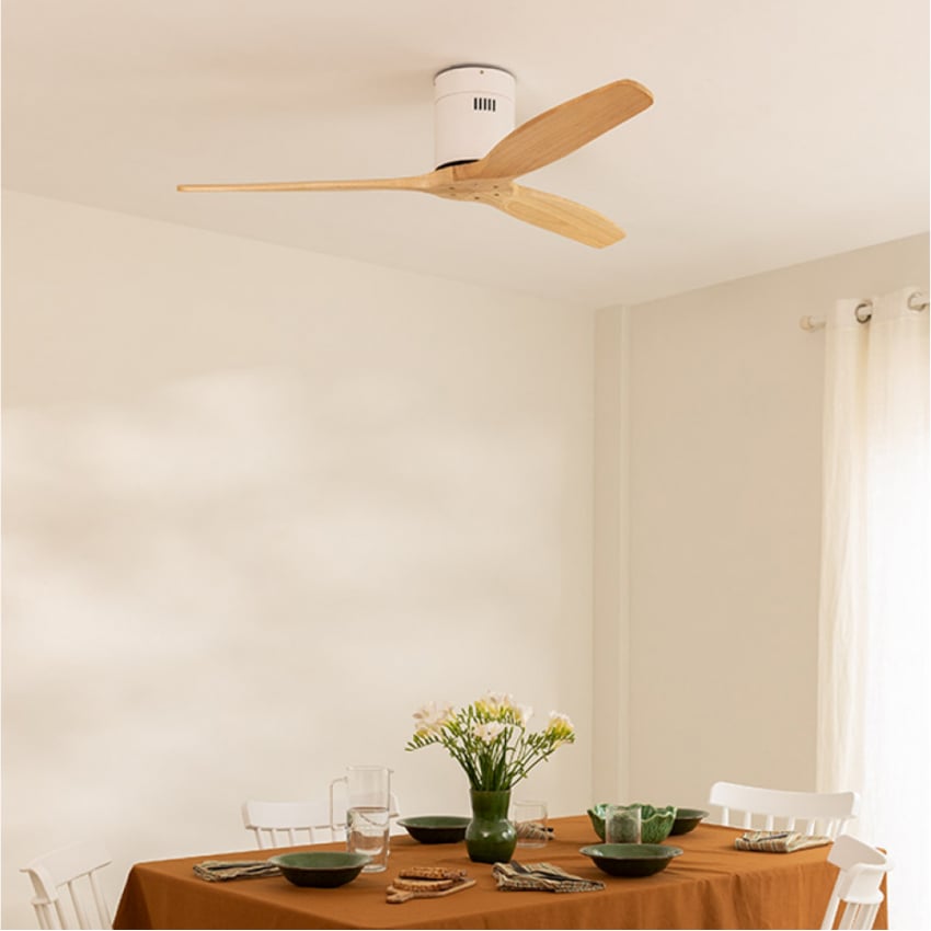 CREATE - WIND CALM - Cichy wentylator sufitowy 40W z technicznymi łopatkami ABS w różnych rozmiarach -