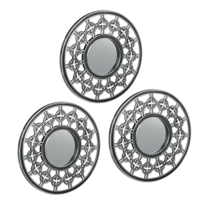 Zestaw 3 luster dekoracyjnych