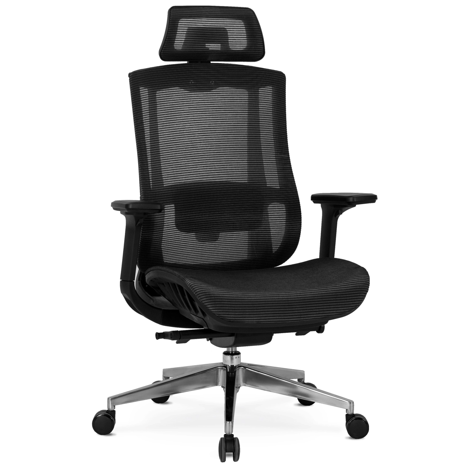 Fotel Gamingowy Biuro Krzesło Obrotowe Ergonomiczny Regulowany Czarny DYLAN