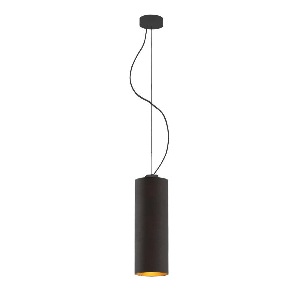 Lampa wisząca zwis żyrandol sufitowa z abażurem tuba BELL Z1