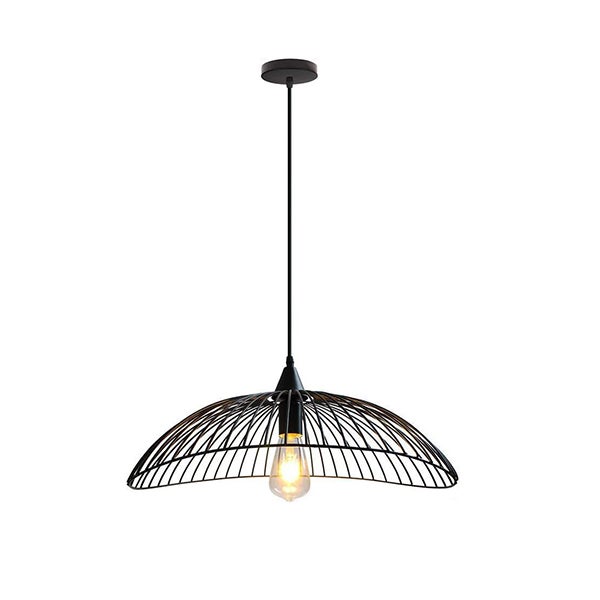 Lampy wiszące do sypialni, korytarza, przemysłowe ażurowe klosze, lampy wiszące (bez żarówek)