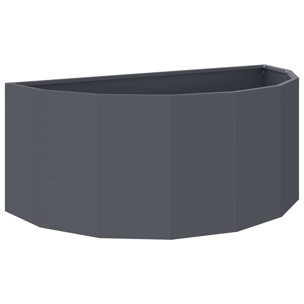 Donica Antracyt 90 x 45 x 35 cm Stal