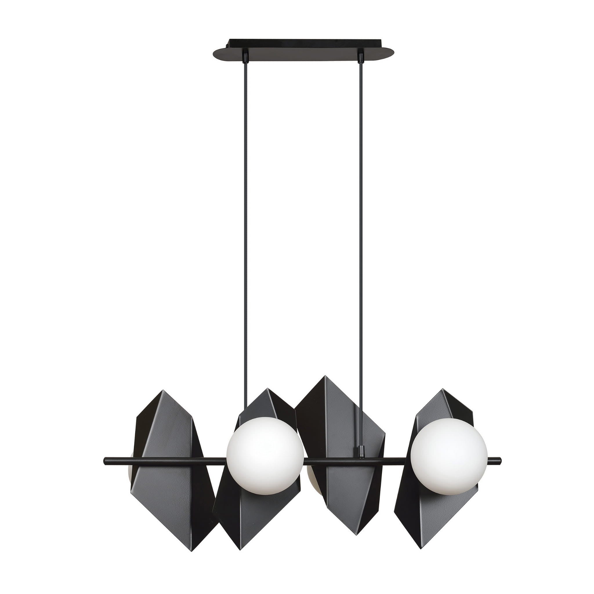 Żyrandol Emibig 4xE14 40W DRIFTON 4 BLACK 636/4