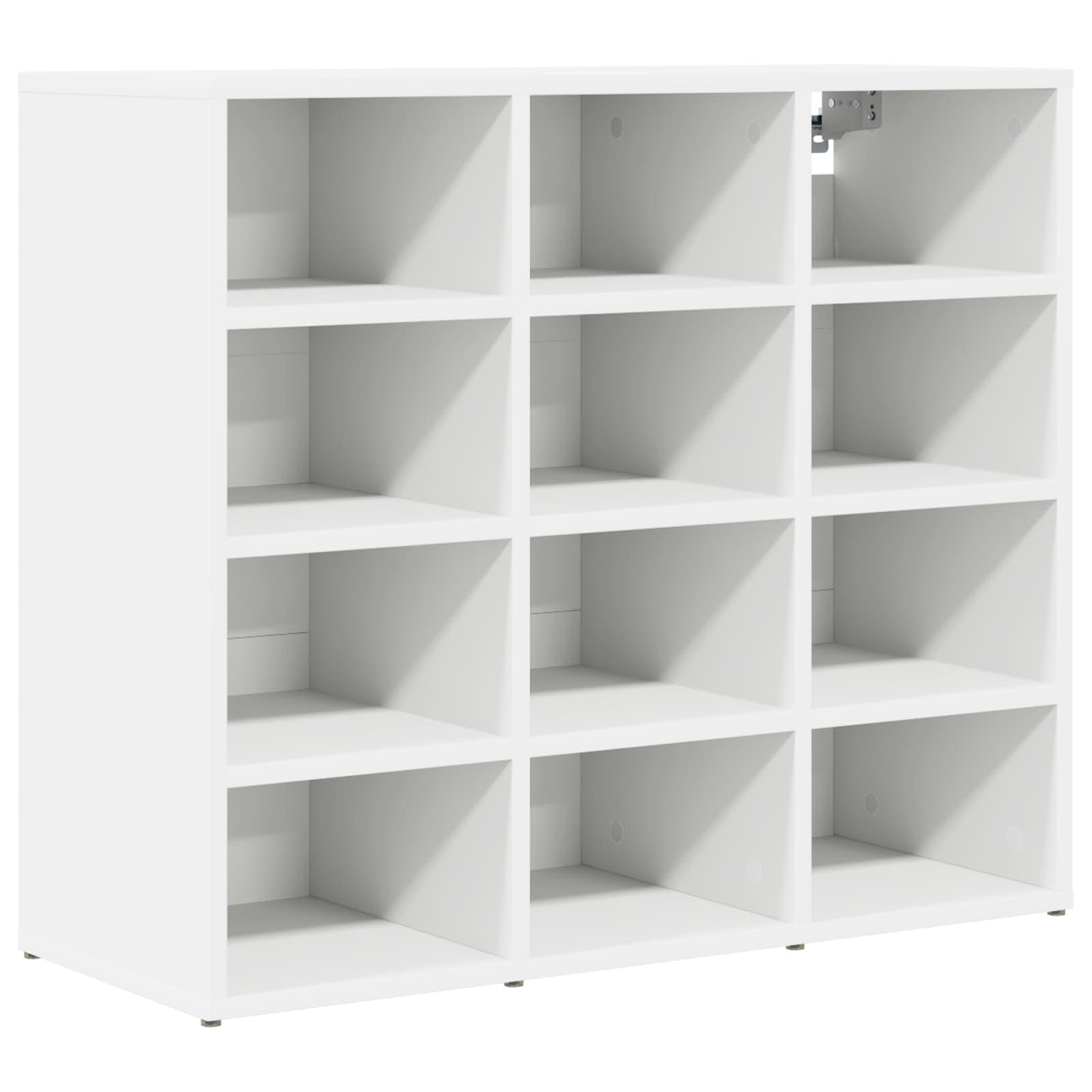 Szafka na buty 77,5 x 30 x 67 cm Drewno inżynieryjne Biały