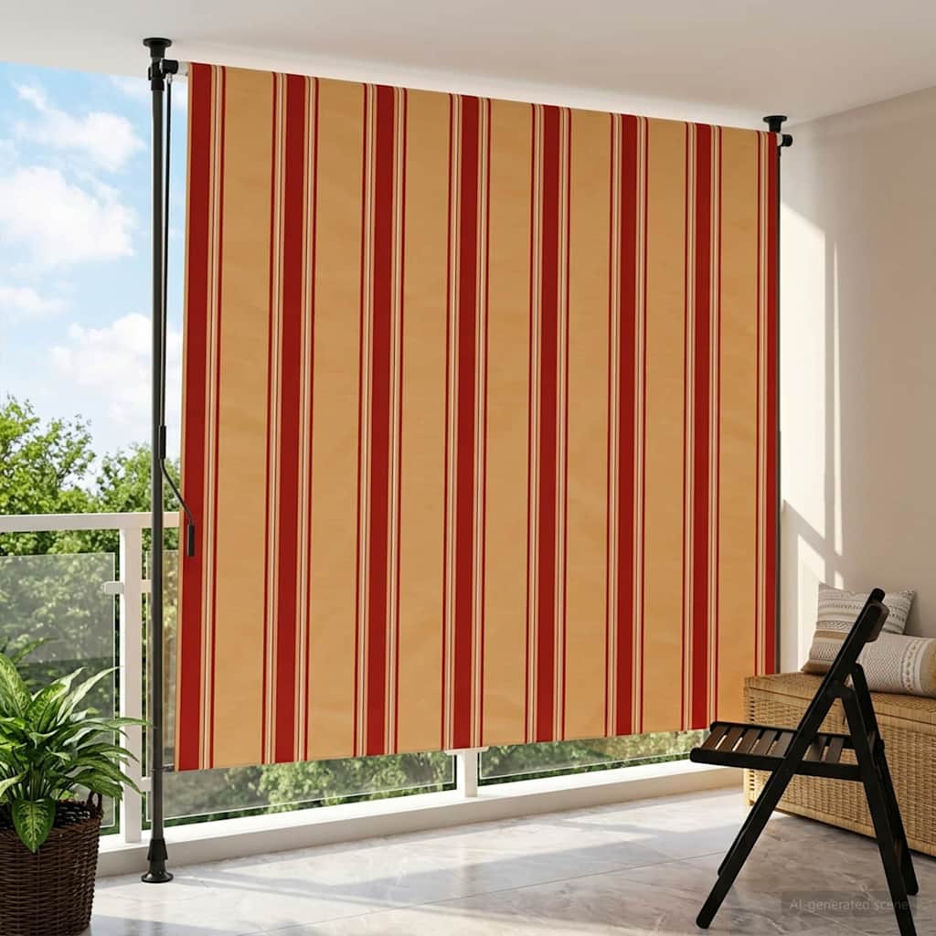 Zewnętrzna Roleta Rolkowa Wielokolorowe 150 x 270 cm vidaXL