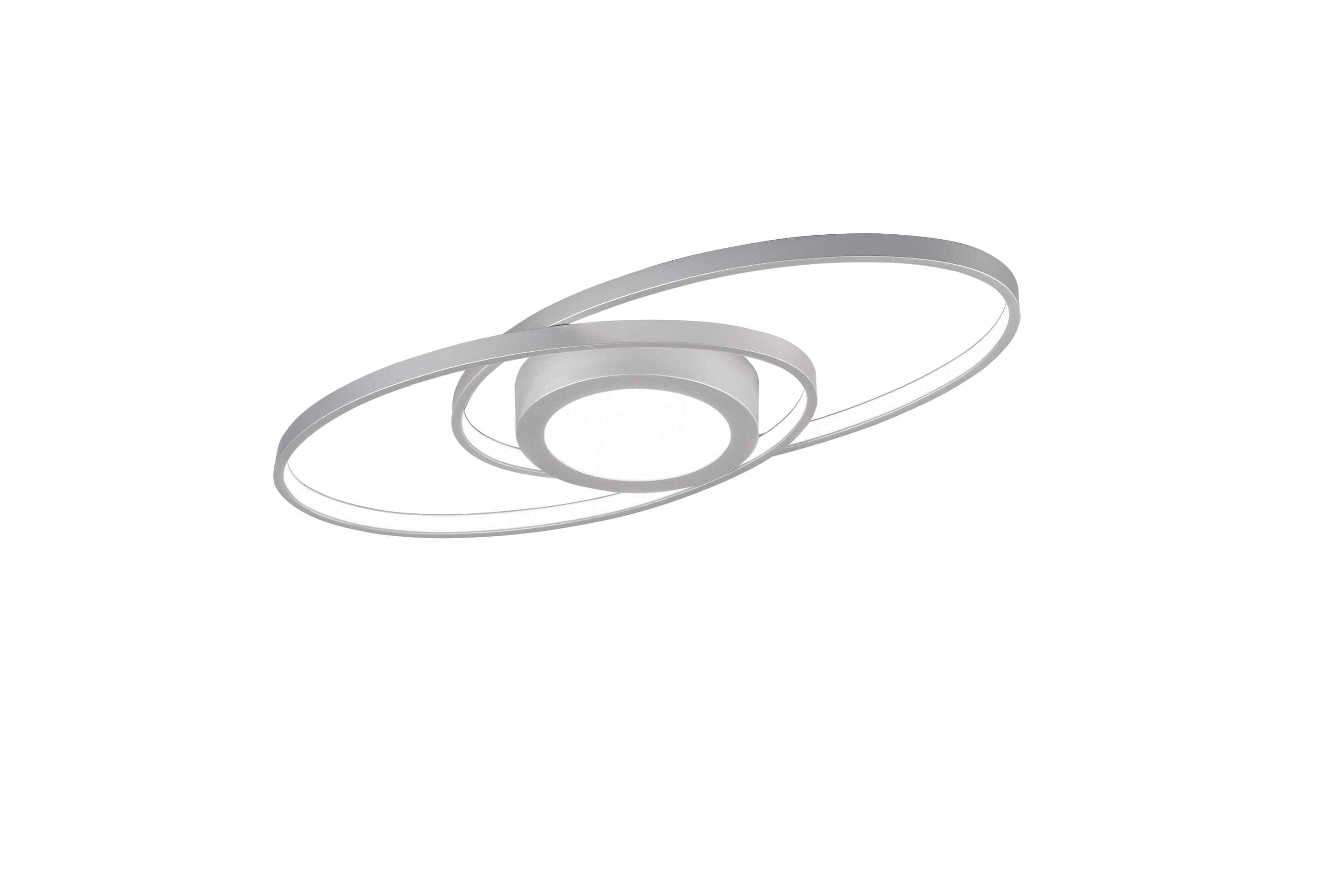 Lampa sufitowa nowoczesna wbudowany LED GALAXY srebrny RL R62991187