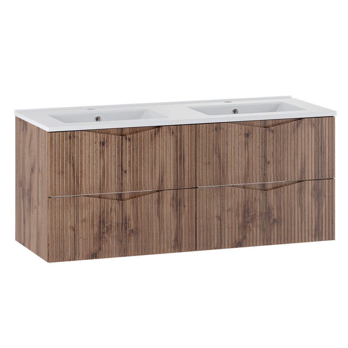 Szafka pod podwójną umywalkę do zabudowy 120 cm Tao Bois
