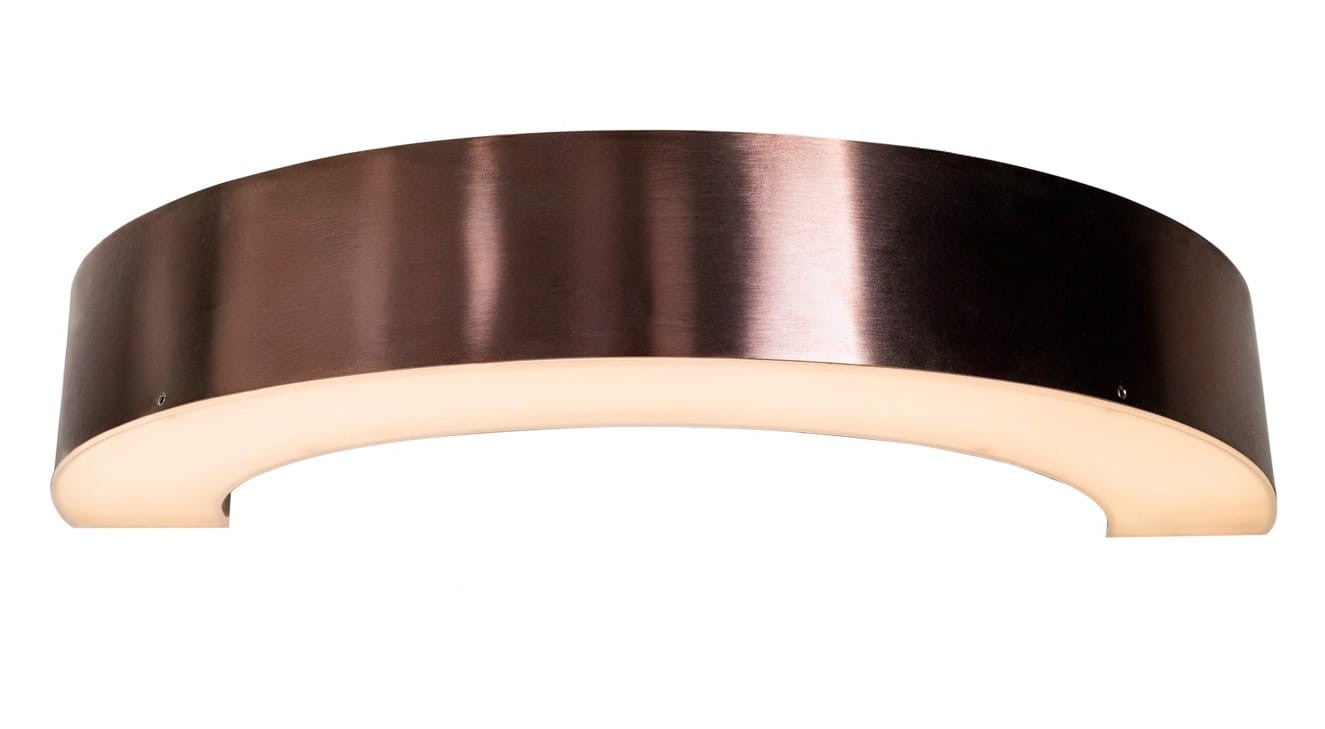 Kinkiet ścienny nowoczesny brązowy łuk LOTUS LED 7W W0359 Maxlight
