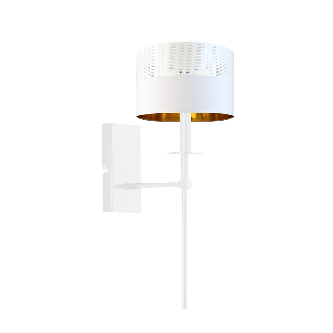 Kinkiet lampa ścienna lampa na ścianę z abażurem walec LOON