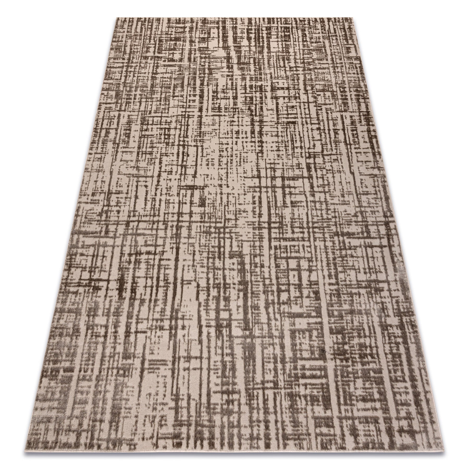 Dywan AURA J2557A beż - Linie, strukturalny, nowoczesny 120x170 cm