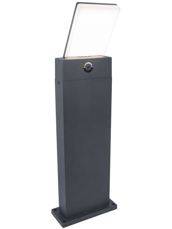 Lampa ogrodowa stojąca Pano antracytowa LED 16W 2600K-6000K 1200lm IP54 wym: 63,5 x 9 x 12 cm aluminium Lutec