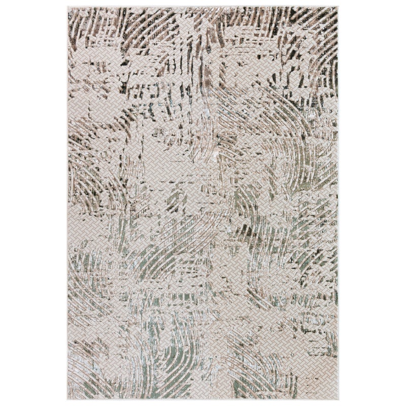 Dywan Nowoczesny Abstrakcyjny Erice Marrone 160 x 230 cm brązowy, kremowy 1 szt.