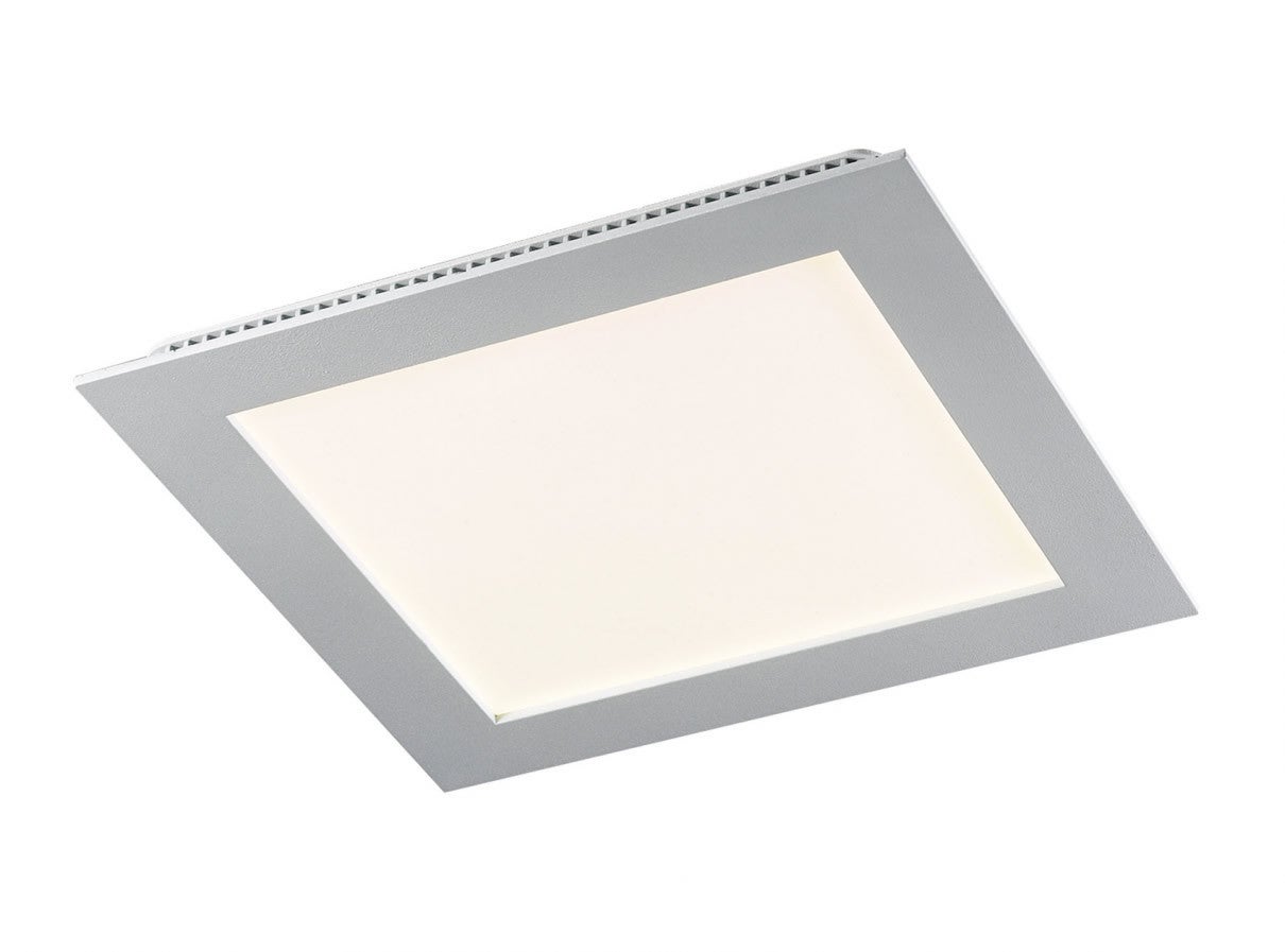Downlight Led 18W Cool Tone Light 6000K, Kwadratowy wpuszczany downlight. Kolor biały