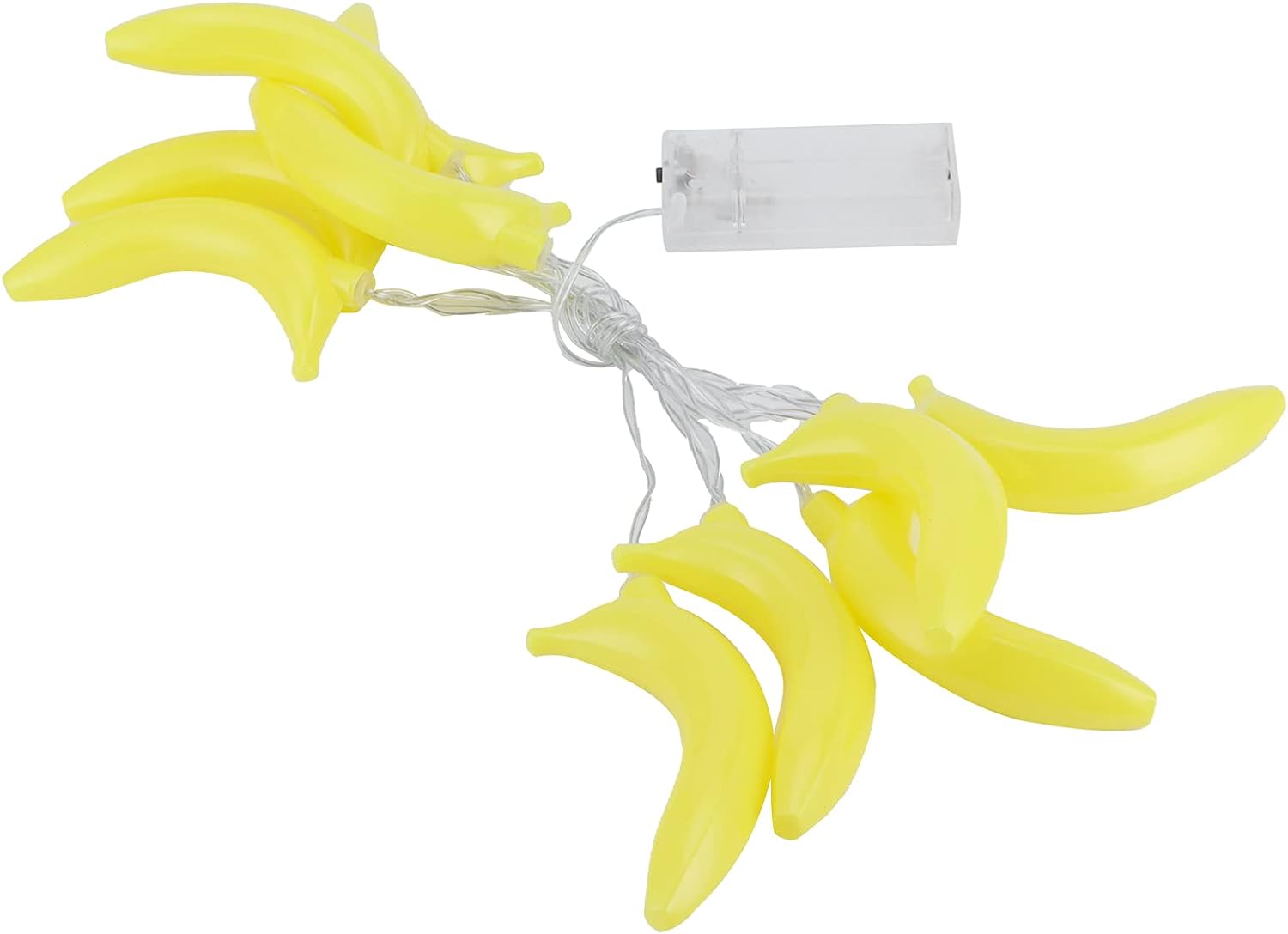 Girlanda Światełek w Kształcie Banana IP42 Ciepła Barwa dekoracja świetlna zasilana Baterią Lekka Symulacja na Dziedziniec