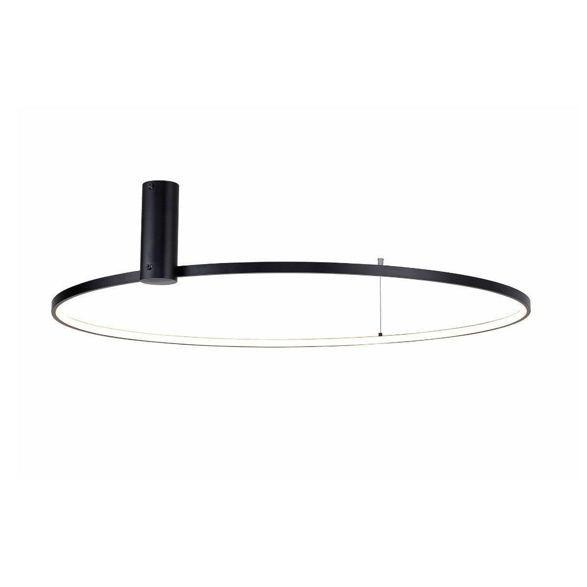 Lampa sufitowa ledowa pierścieniowa HORIK LED 40W Zuma Line 89429-90BK