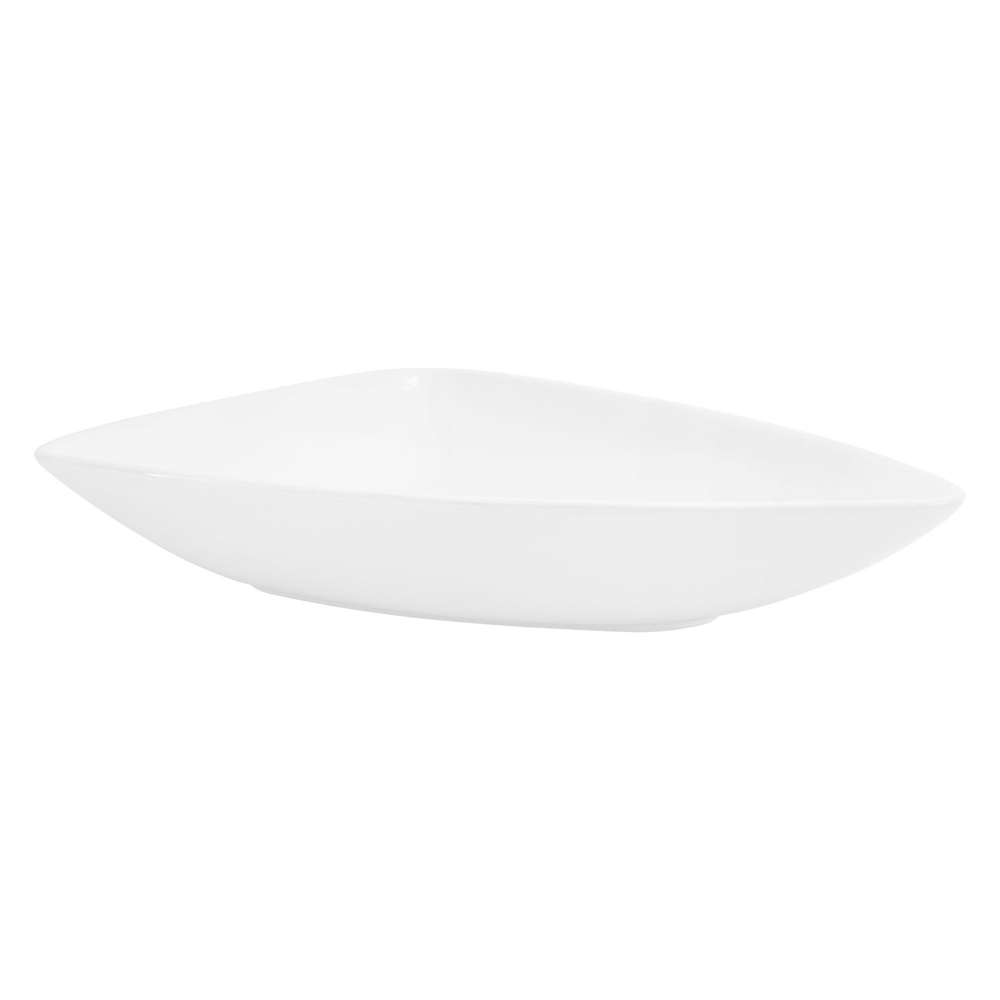 ML-Design Umywalka ceramiczna w kolorze bialym blyszczacym 69x46x13 cm Trójkatna, Nowoczesna umywalka nablatowa, Umywalka nablatowa Design Umywalka,