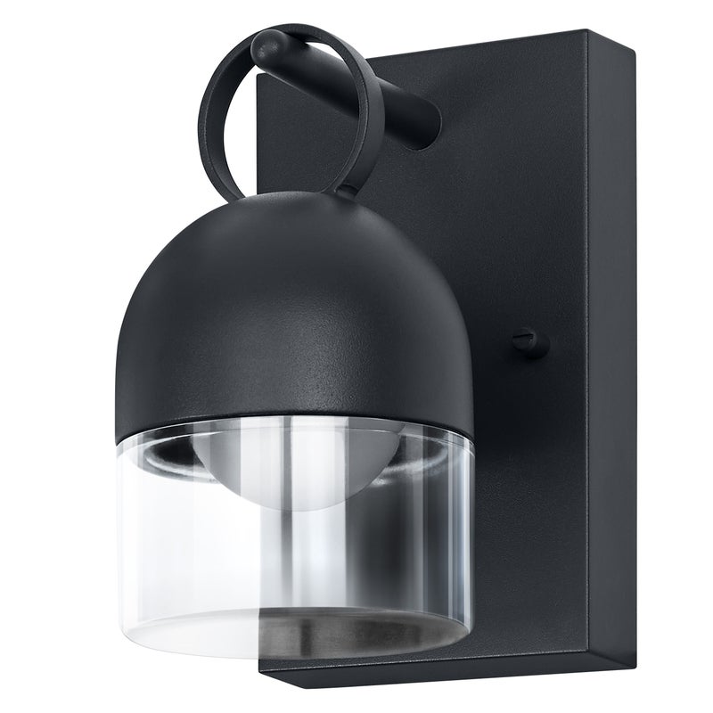 OSRAM lampa ścienna zewnętrzna Ciemnoszara, IP65, ciepła biel, 3000 K
