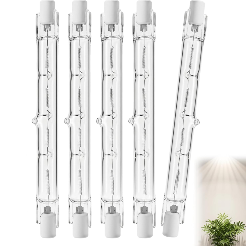 Ściemnialna żarówka halogenowa R7S 118 mm 300 W, AC220-240 V, 5900 lm, J118, liniowy reflektor halogenowy do oświetlenia krajobrazu, bezpieczeństwa, o
