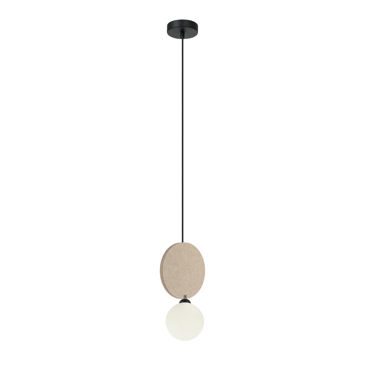 Lampa wisząca ANDREA czarna 1 x G9 x 25W wym: 118 x 18 x 12 cm Italux